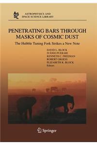 Penetrating Bars Through Masks of Cosmic Dust