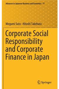 Corporate Social Responsibility and Corporate Finance in Japan