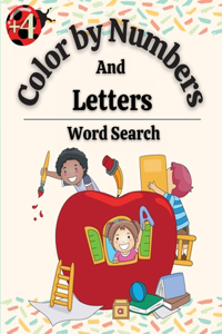 Color by Numbers And Letters, Word Search