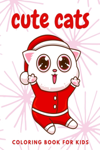 Cute Cats Coloring Book For Kids