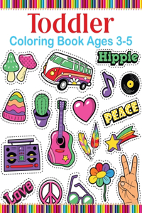 Toddler Coloring Book Ages 3-5