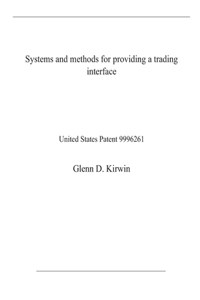 Systems and methods for providing a trading interface