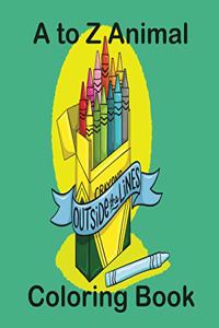 A to Z Animal Coloring Book