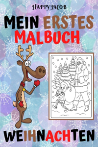 Mein Erstes Malbuch Weihnachten