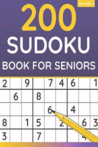 200 Sudoku Book For Seniors