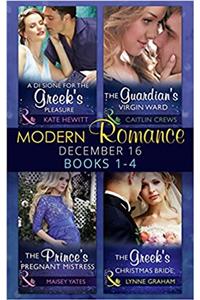 Modern Romance December 2016 Books 1-4