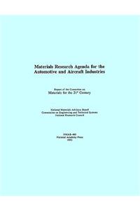 Materials Research Agenda for the Automobile and Aircraft Industries