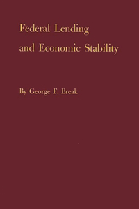 Federal Lending and Economic Stability