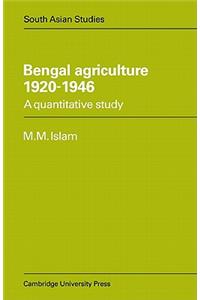 Bengal Agriculture 1920 1946