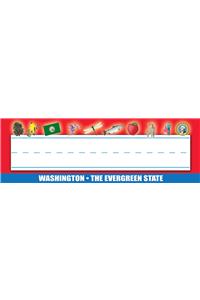Washington Nameplates - Pack of 36
