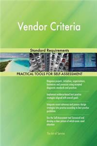 Vendor Criteria Standard Requirements