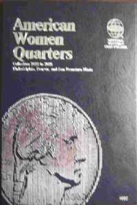 Official Whitman Coin Folder - American Women Quarters: 2022-2025 (P, D, & S Mints)