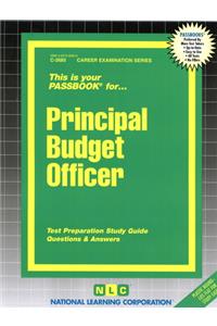 Principal Budget Officer