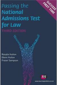 Passing the National Admissions Test for Law (Lnat)