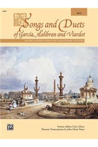 Songs and Duets of Garcia, Malibran and Viardot