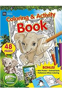 Animal Club International Coloring & Activity Book