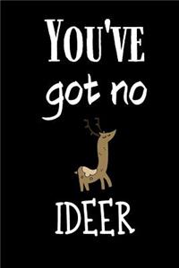 You've got not ideer