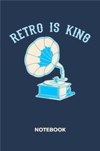 Retro Is King NOTEBOOK