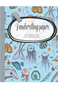 Handwriting paper notebook