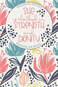 She is Clothed in Strength and Dignity