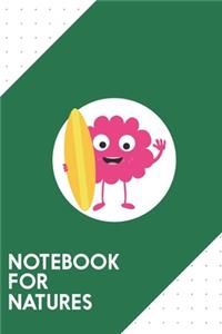 Notebook for Natures