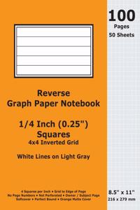 Reverse Graph Paper Notebook