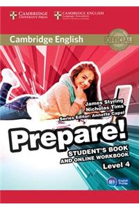 Cambridge English Prepare! Level 4 Student's Book and Online Workbook