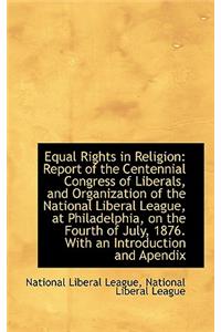 Equal Rights in Religion