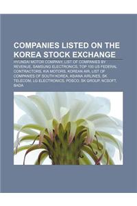 Companies Listed on the Korea Stock Exchange