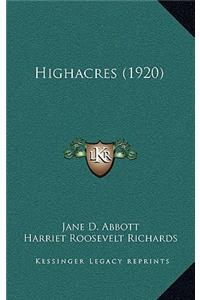 Highacres (1920)