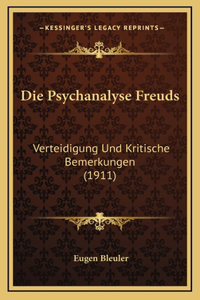 Die Psychanalyse Freuds