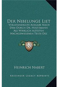 Der Nibelunge Liet