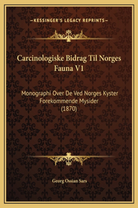 Carcinologiske Bidrag Til Norges Fauna V1