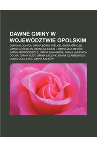 Dawne Gminy W Wojewodztwie Opolskim
