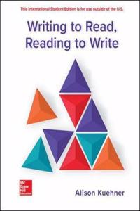 ISE Writing to Read, Reading to Write