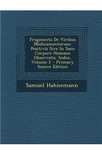 Fragmenta de Viribus Medicamentorum