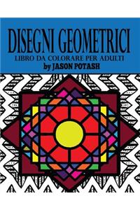 Disegni Geometrici Libro da Colorare Per Adulti