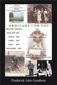 Ordinary? or Not!