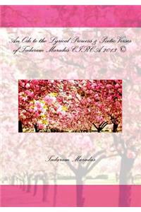 An Ode to the Lyrical Prowess & Poetic Verses of Tadaram Maradas CIRCA 2013 (c)