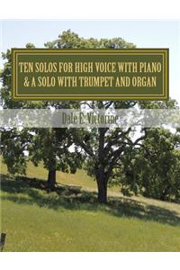 Ten Solos for High Voice with Piano