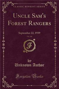 Uncle Sam's Forest Rangers, Vol. 356