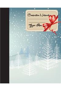 Primary Composition Book - Christmas Snowflake