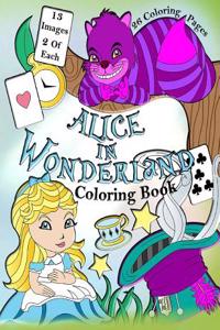 Alice in Wonderland Coloring Book