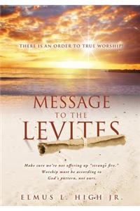 Message to the Levites