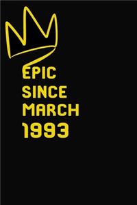 Epic Since March 1993