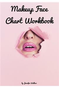 Makeup Face Chart Workbook