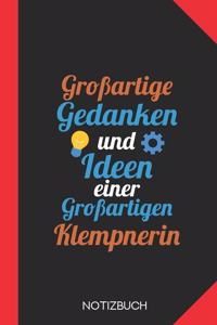 Großartige Gedanken einer Klempnerin