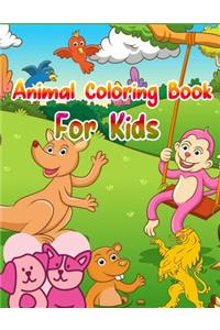 Animal Coloring Book For Kids