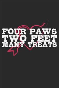 Four Paws, Two Feet, Many Treats