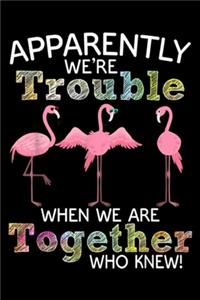 Apparently We're Trouble When We Are Together who knew!